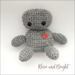 valentines gift ideas crochet robot
